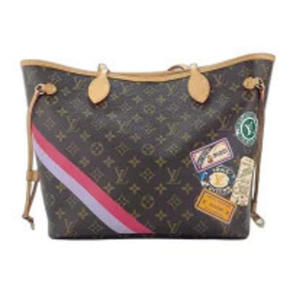 Louis Vuitton Mon Monogram Neverfull Tote Bag Brown